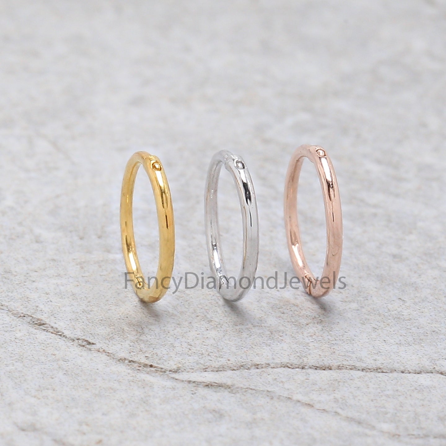 Nose Ring, Studs, Hoop Ring, Nose Ring Hoop, Nose Stud, Rose Gold Nose Ring, Gold Nose Ring, Plain Nose Stud, Plain Nose Ring, KD1179