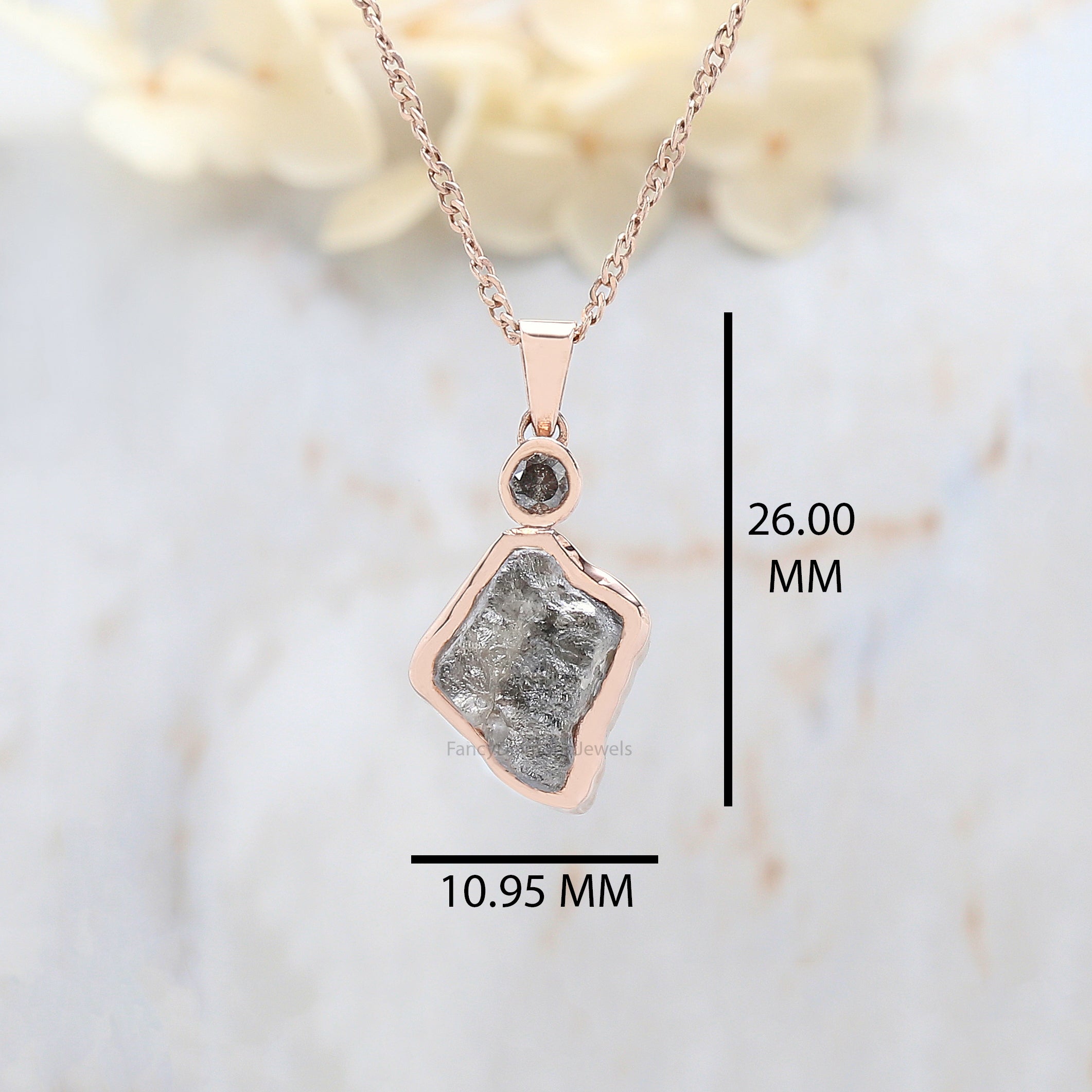 Julia Szendrei Women's White Rough Diamond Necklace - White Diamond | All  Accessories | Huckberry