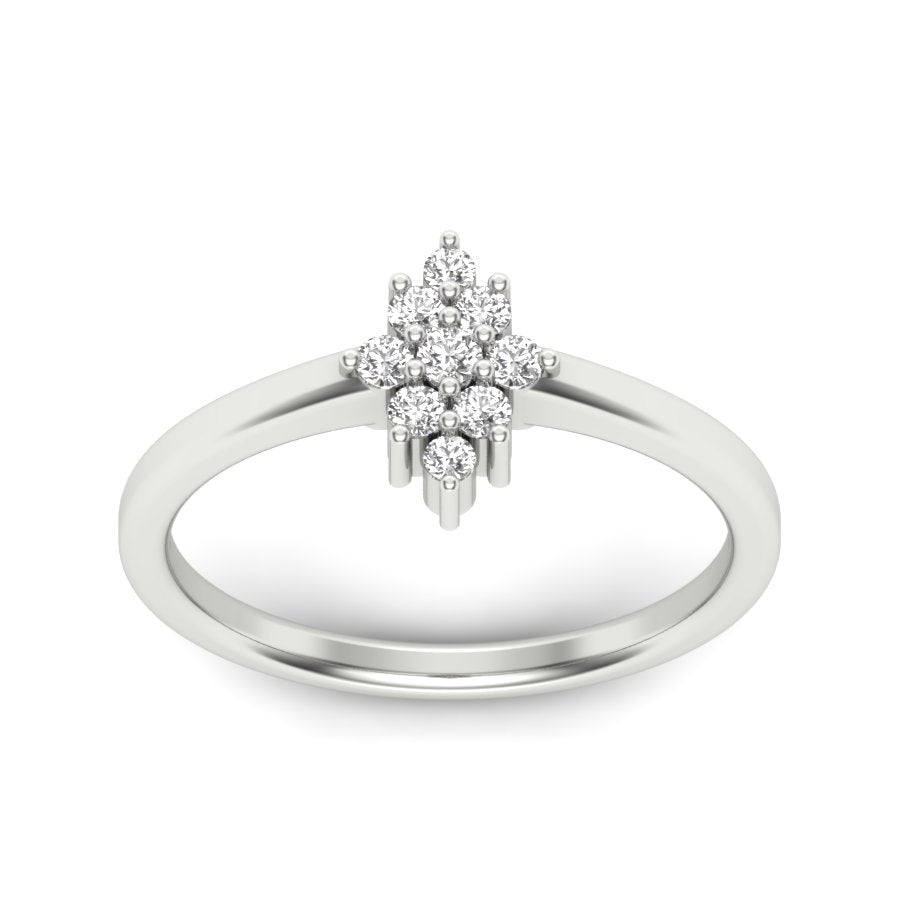 0.19 TW Daizy Ring With Round Cut Lab Grown Diamond Ring Wedding ring Engagement ring PR180