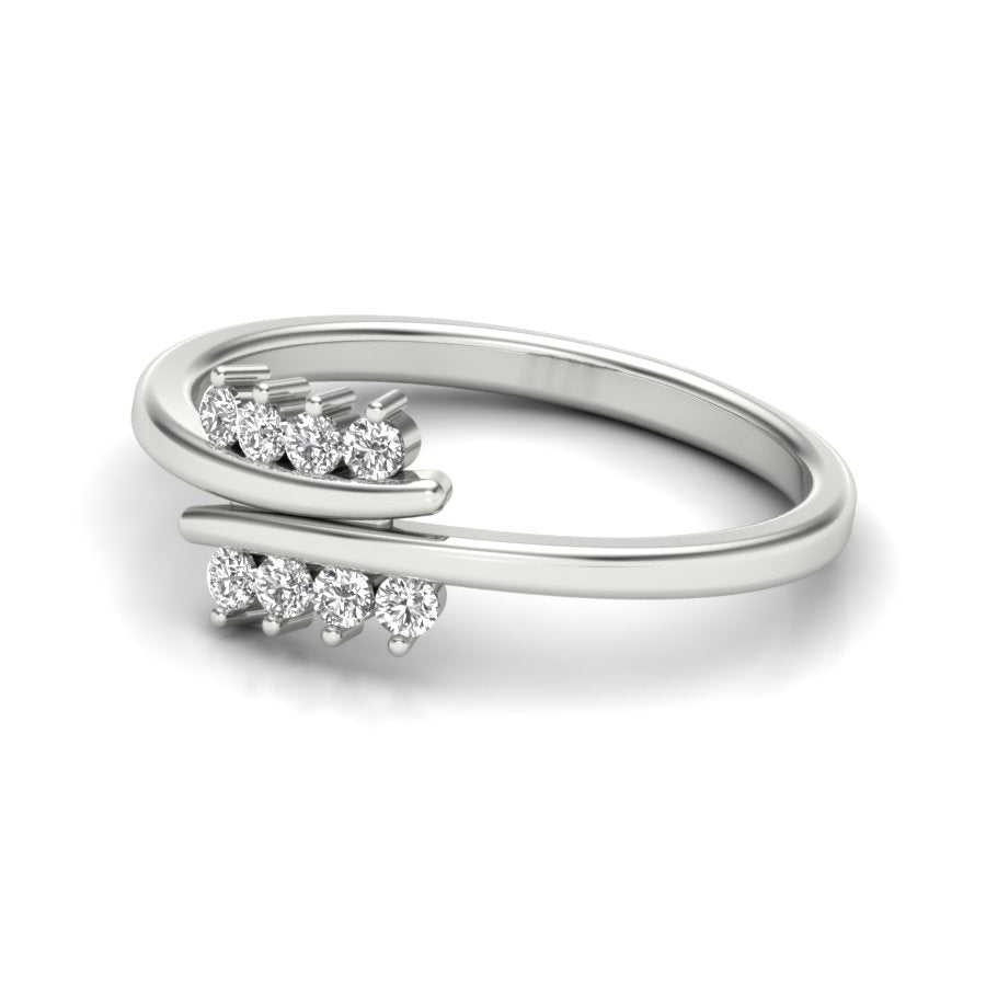 0.17 TW Unique Ring With Round Cut Lab Grown Diamond Ring Wedding ring Engagement ring PR181