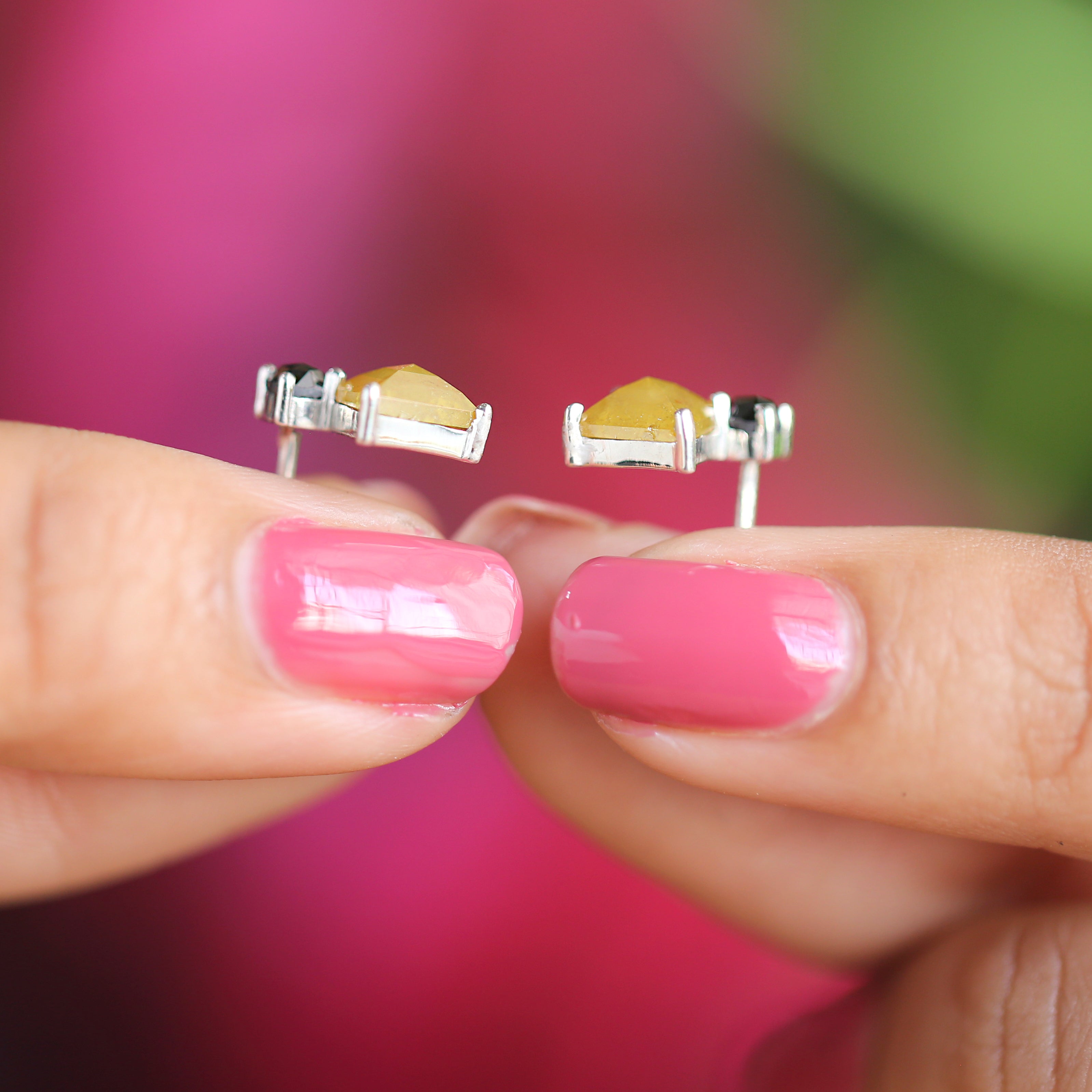 Yellow Kite Diamond Earring 14K Solid Rose White Yellow Gold Engagement Wedding Gift Earring 1.56 CT KDL8102
